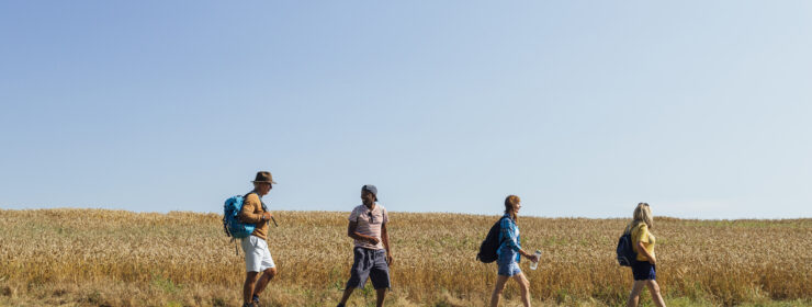 Hiking with Backpacks