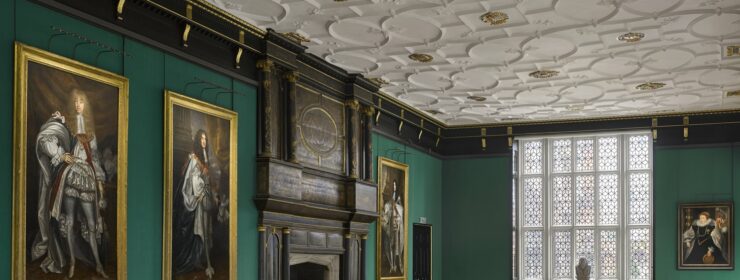 Image taken from the Restoration of the Great Chamber at London’s Charterhouse