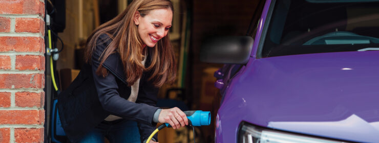 Electric car charging