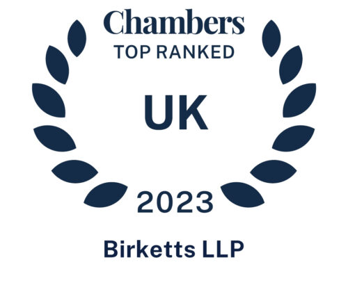 Top Ranked Chambers UK 2023 logo