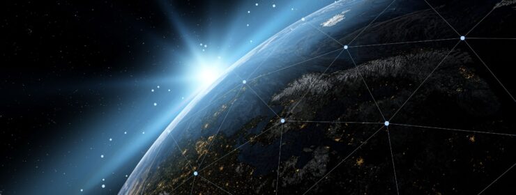 Global Network 3D rendering