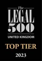 Top Tier Legal 500 UK 2023